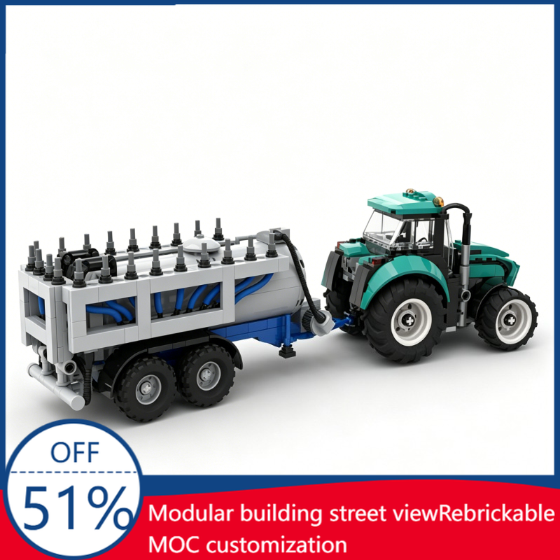 Agriculture Farming Education - 410PCS Farm Slurry Tanker with Spreader