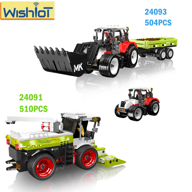 Agriculture Farming Education - Harvester/Agricultural Loader MOC Building Blocks Set