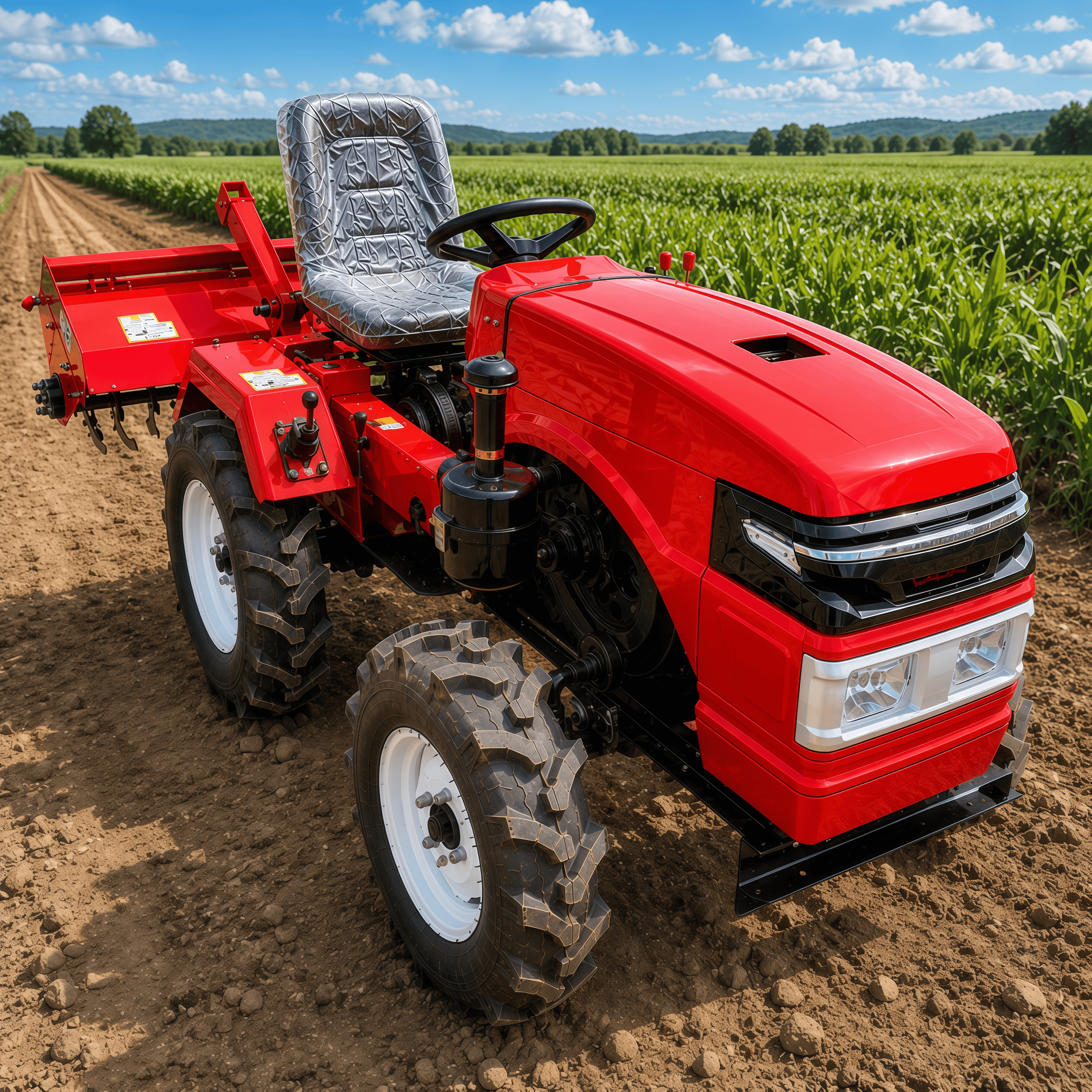 Agriculture Farming Services - Customized Farm Tractor Compact 4WD Diesel