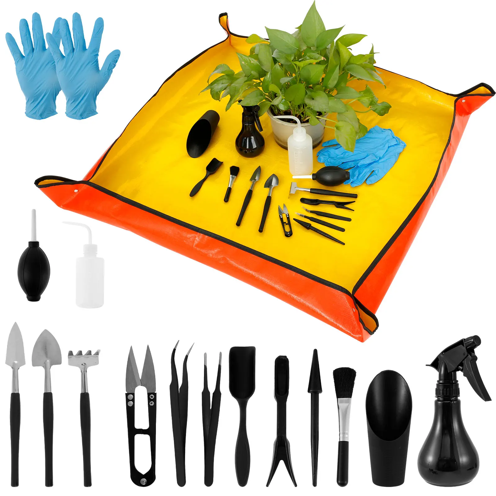 Seed Planter - 13/16Pcs Garden Succulent Plants Tools Mini
