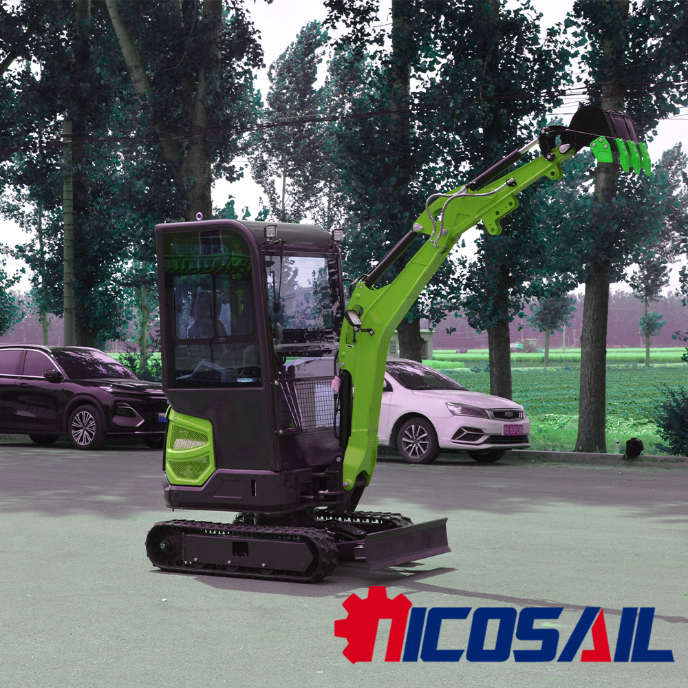 Agriculture Farming Services - Mini excavator with 1.8-ton tracked EPA