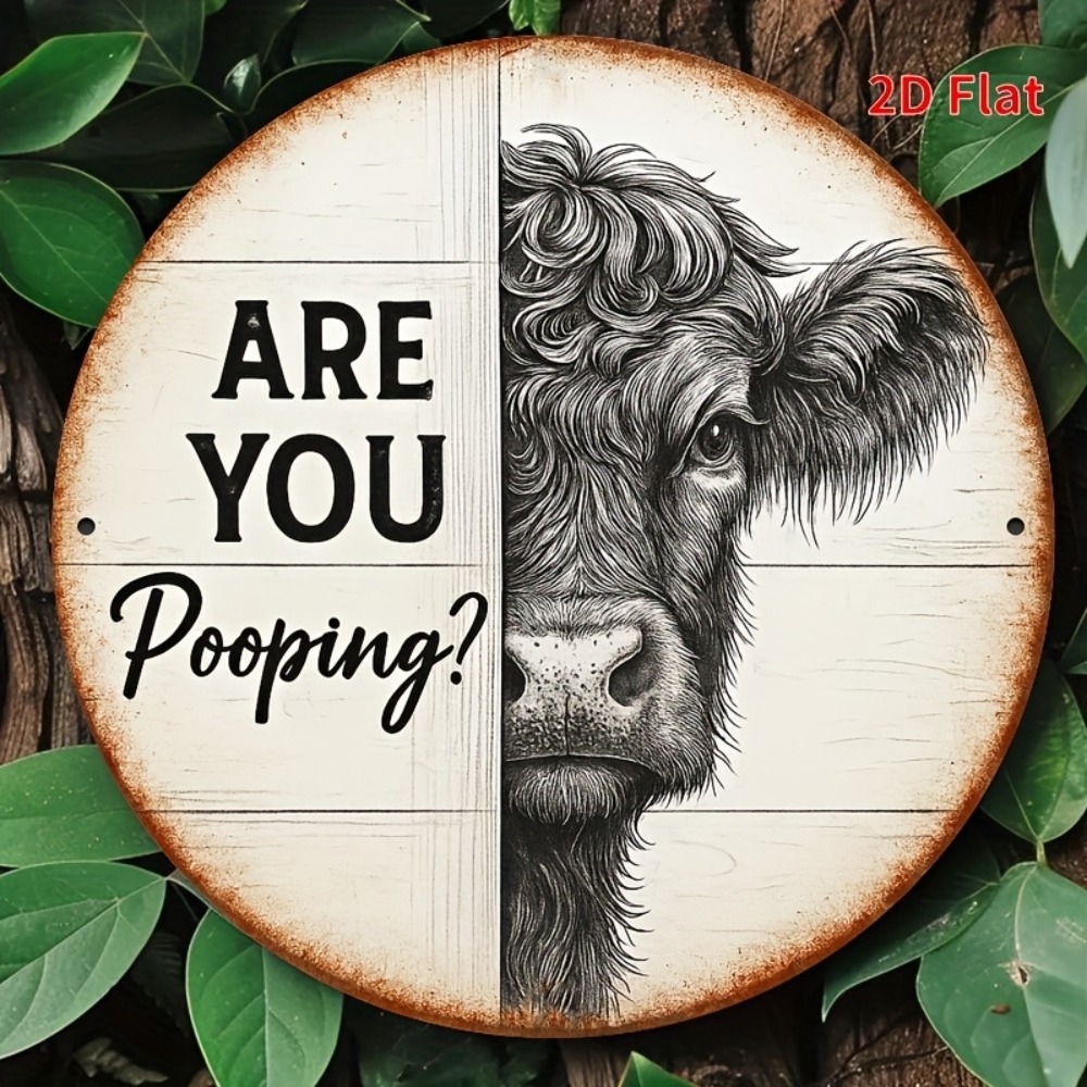 Agriculture Farm House - 1pc Funny Farmhouse Bathroom Decor Sign