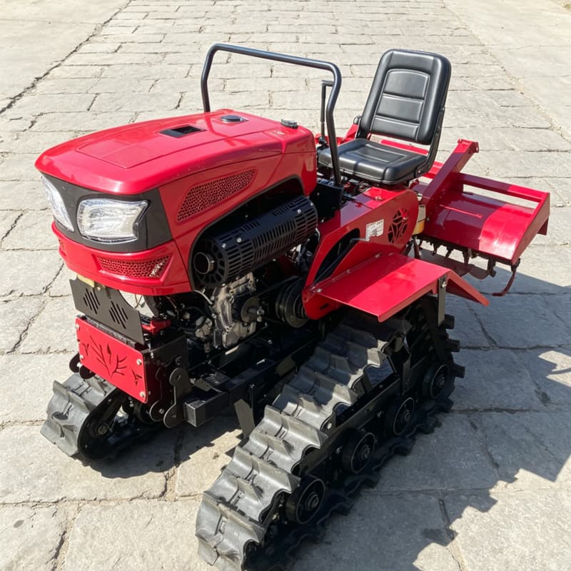 Agriculture Farming Certificate - Customized Crawler tractor, agricultural crawler rotary