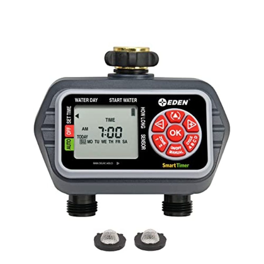Soil Moisture Sensor - 93412 Programmable Digital Water Timer 2-Zone