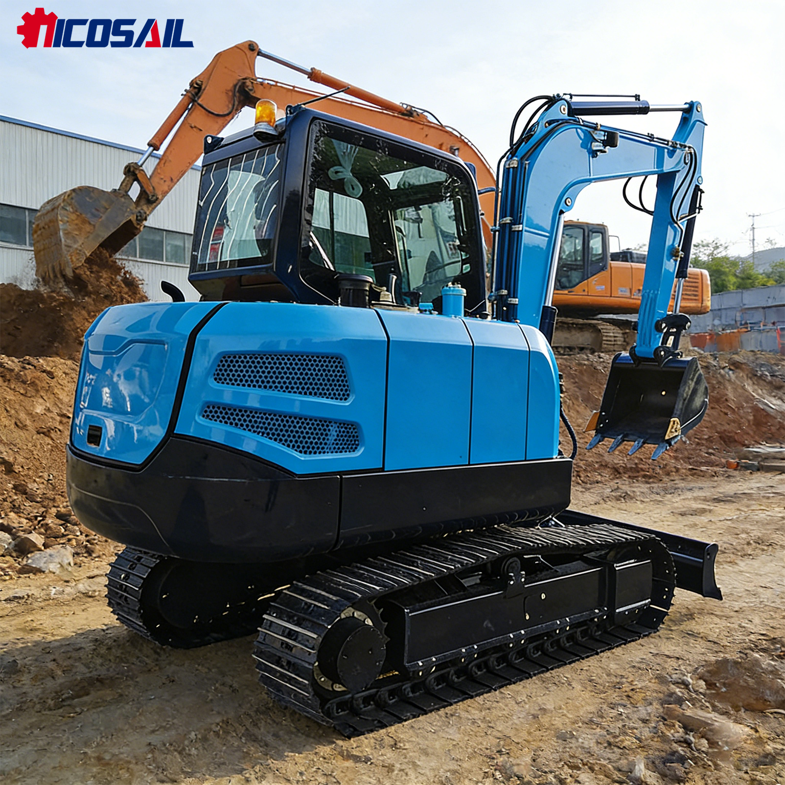 Us Agriculture Farming Job - 906 Small Excavator EPA Approved, Great