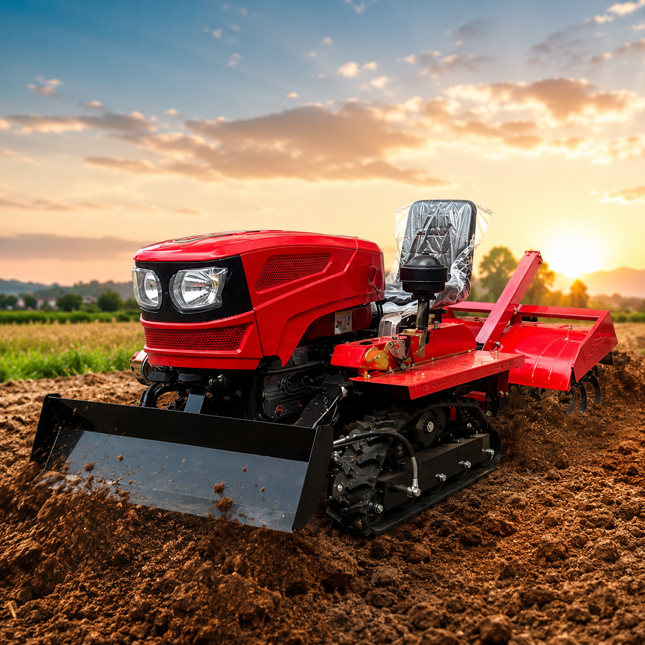 Agriculture Farming Services - Customized Compact Farm Tractor 4WD Diesel