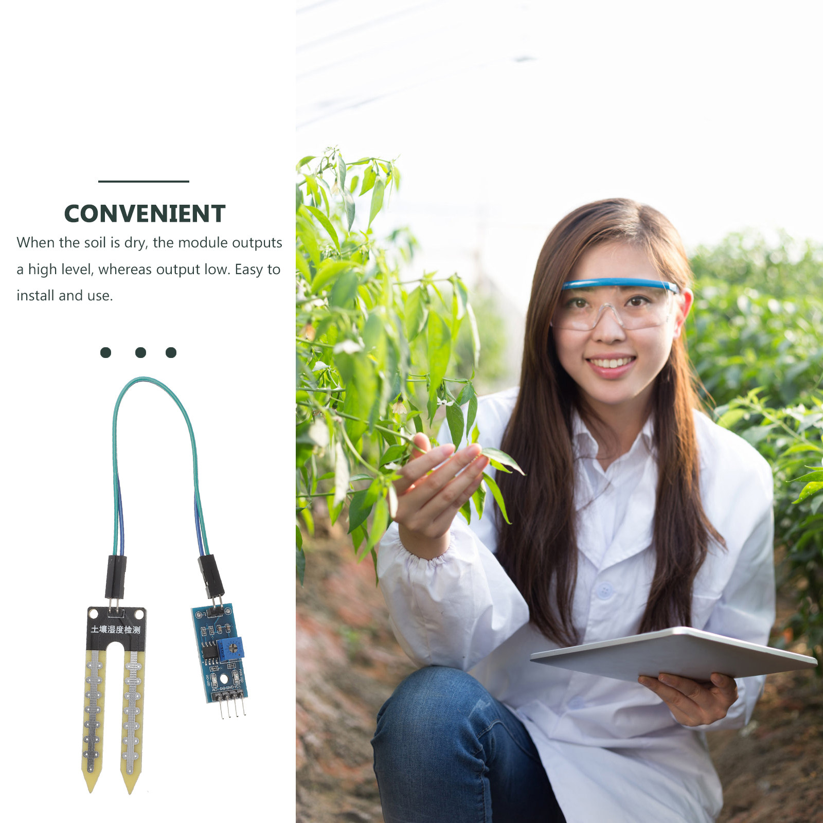 1Set Soil Hygrometer Humidity  – Soil Moisture Sensor recenzja i cena