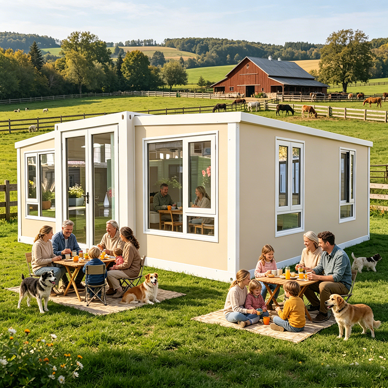 Vineyard Use Foldable Prefab C – Agriculture Farm House recenzja i cena