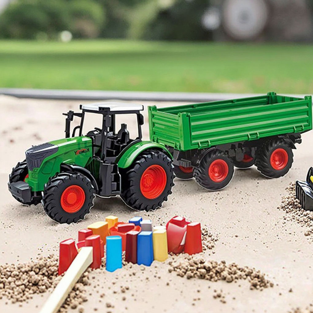 Farm TractorModel Car  with Tr – Agriculture Farming For Kids recenzja i cena