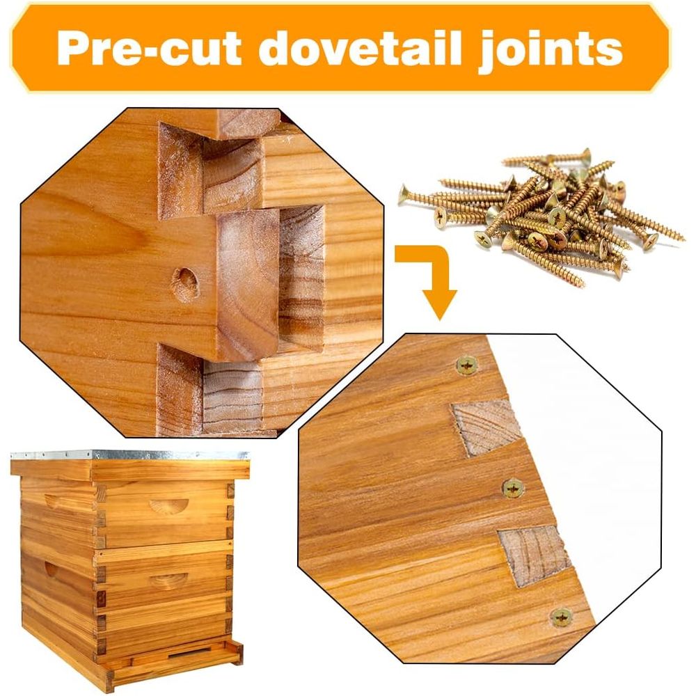 Complete 8-Frame Beehive Kit w – Beehive Frame Wax recenzja i cena