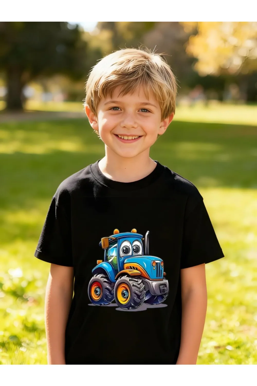 ​Kids Children's Cotton T-Shir – Agriculture Farming For Kids recenzja i cena