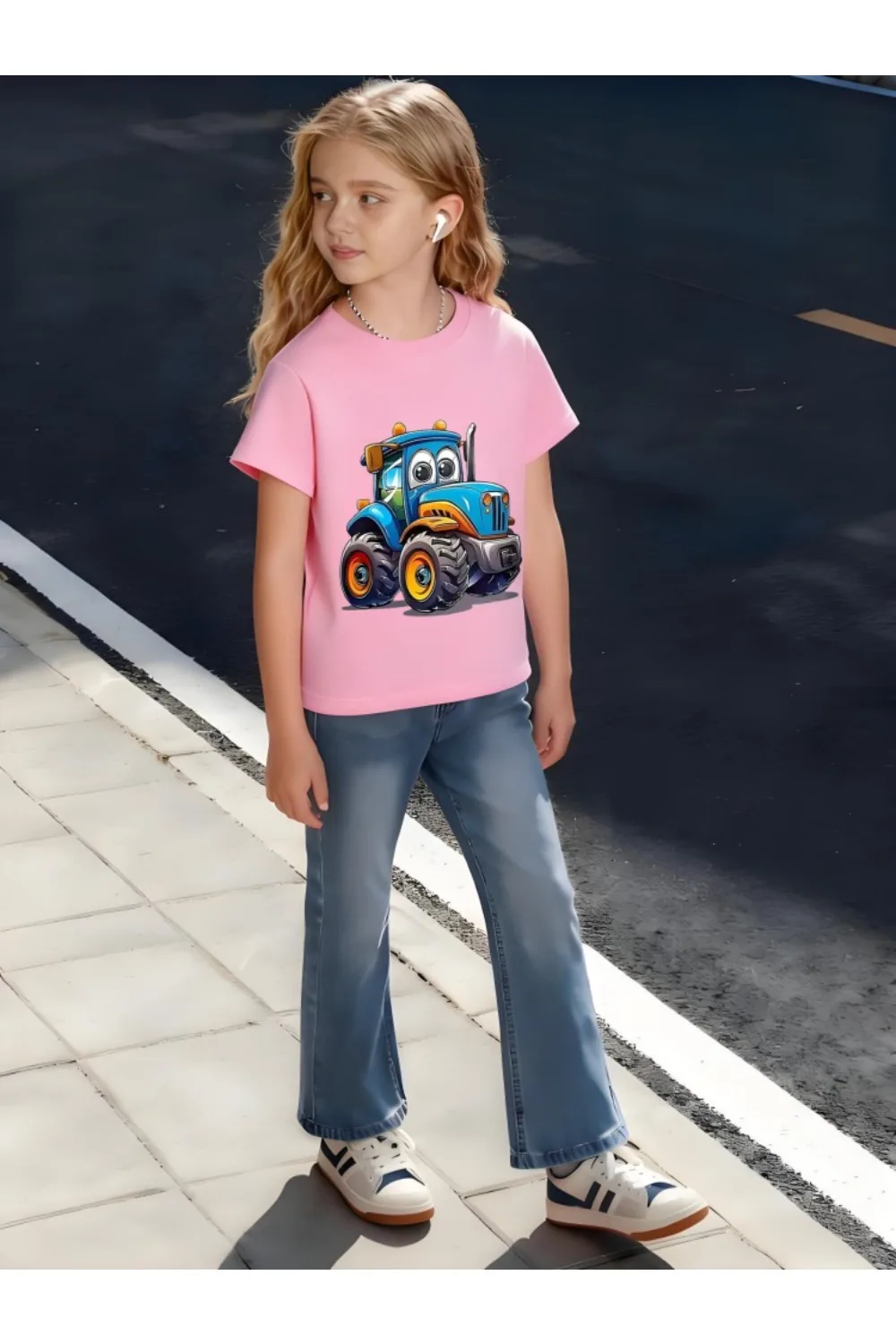​Kids Children's Cotton T-Shir – Agriculture Farming For Kids recenzja i cena