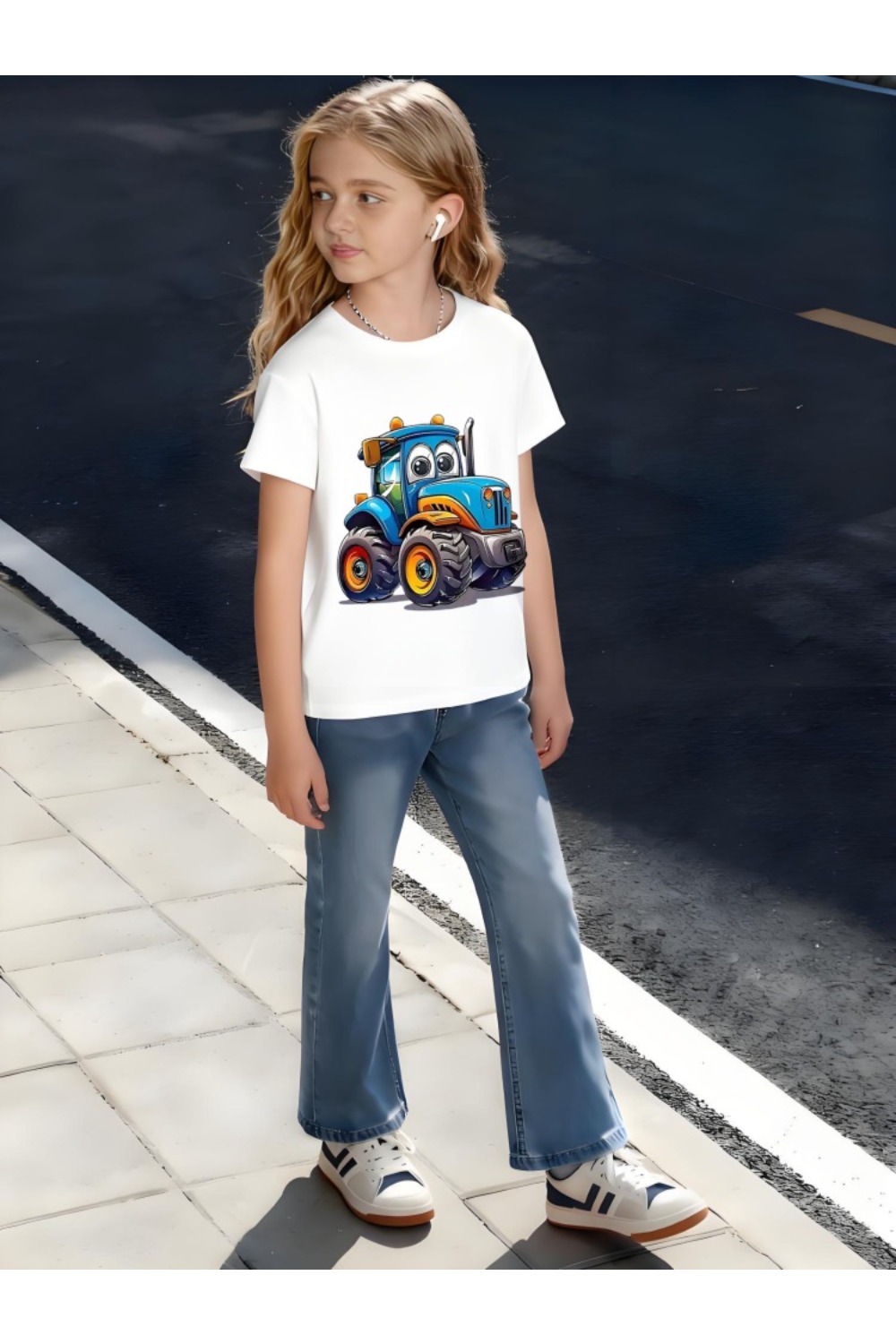 ​Kids Children's Cotton T-Shir – Agriculture Farming For Kids recenzja i cena