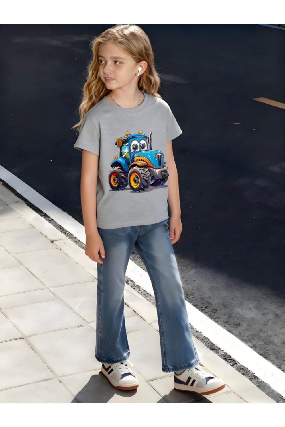 ​Kids Children's Cotton T-Shir – Agriculture Farming For Kids recenzja i cena