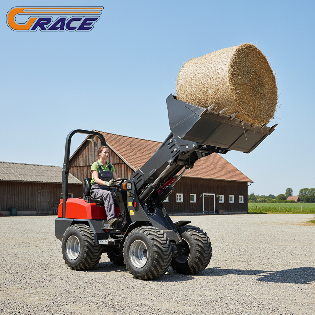 2Ton Telescopic Arm Loader wit – Agriculture Farming Usa recenzja i cena