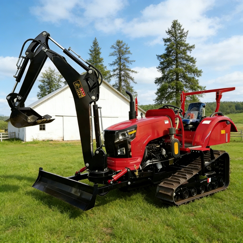 Customized Crawler Tractor 50H – Agriculture Farming Services recenzja i cena