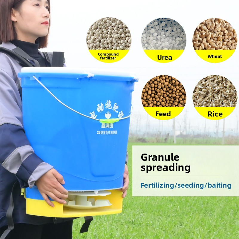 Electric Fertilizer Spreader M – Agriculture Farming Rice recenzja i cena