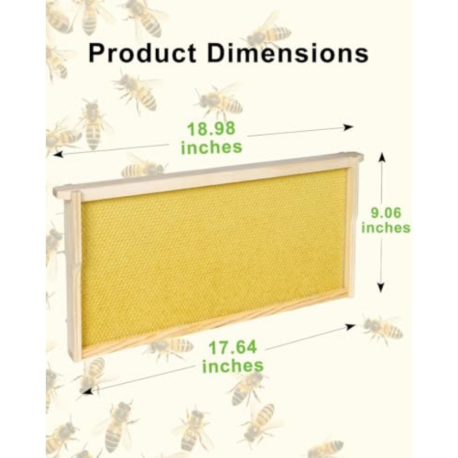 vensovo 10 Pack Bee Frames Dee – Beehive Frame Wax recenzja i cena