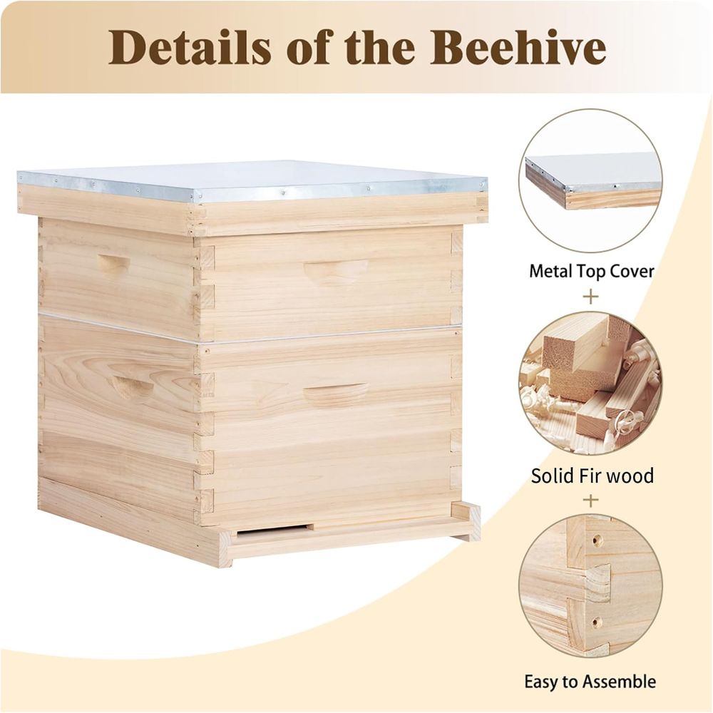 Beginner's Complete Langstroth – Beehive Frame Wax recenzja i cena
