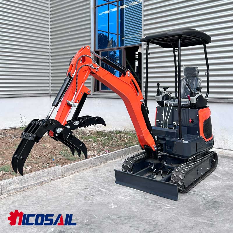 Multi-Use 1-2ton Mini Excavato – Us Agriculture Farming Job recenzja i cena