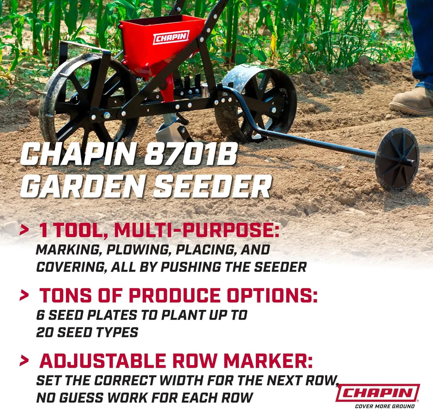 Chapin 8701B Garden Push Seede – Seed Planter recenzja i cena