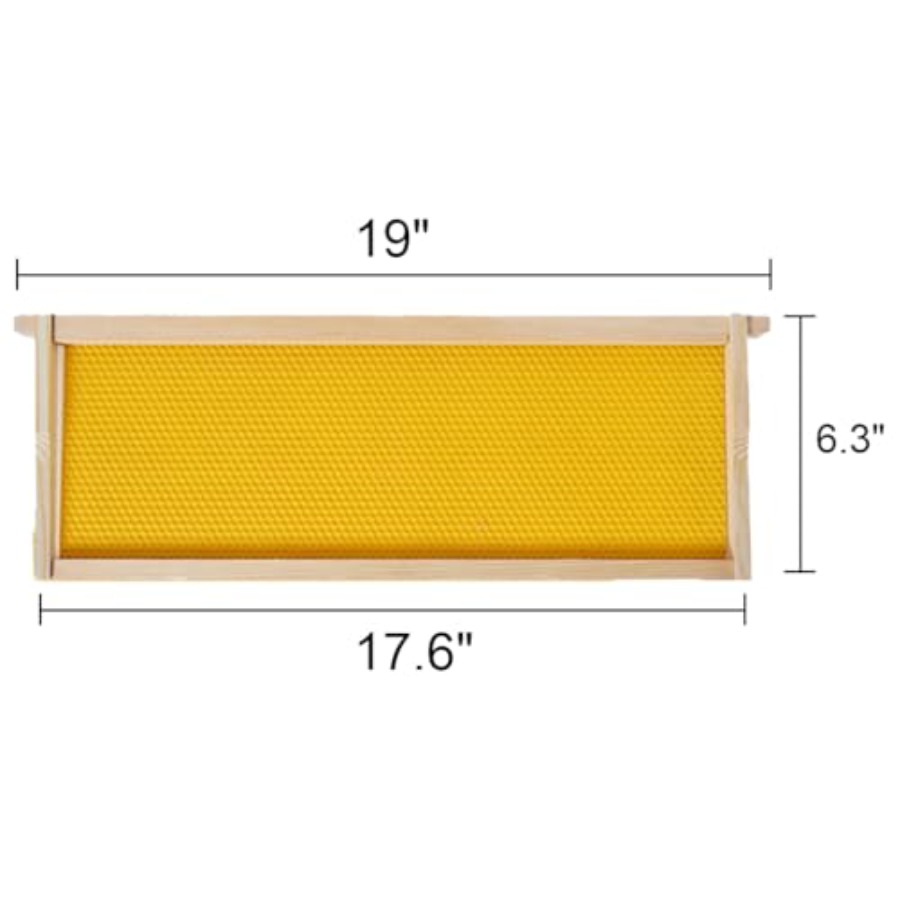 BeeCastle 20 Pack Medium Beehi – Beehive Frame Wax recenzja i cena