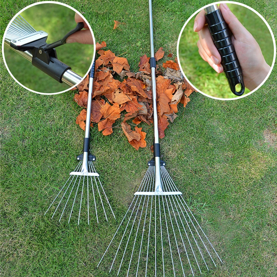 Metal Garden Rake Farm Tool fo – Agriculture Farming Practices recenzja i cena