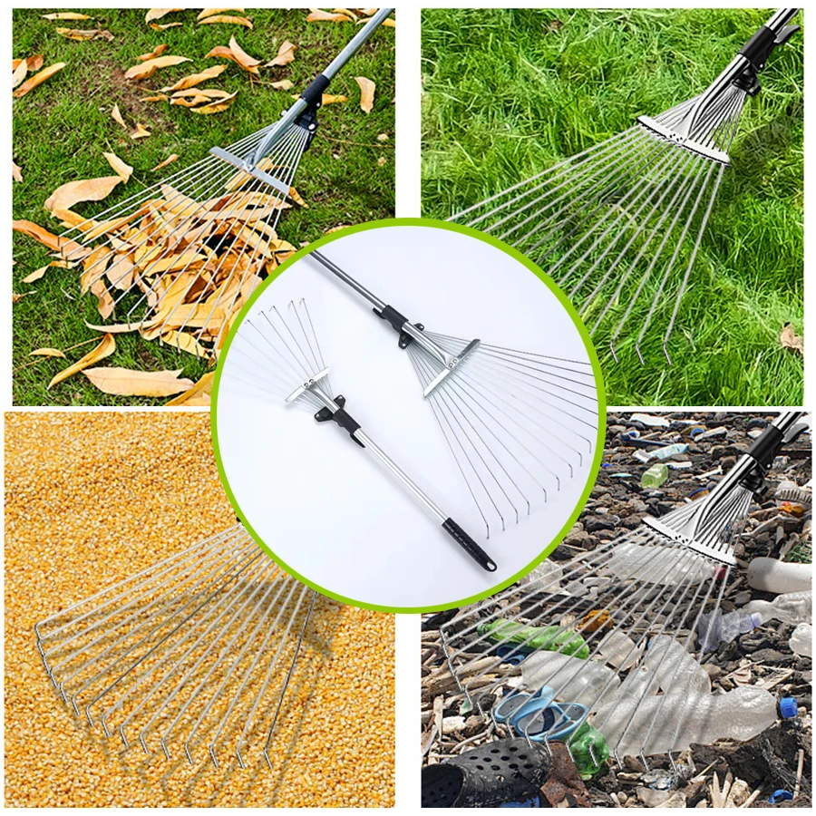 Metal Garden Rake Farm Tool fo – Agriculture Farming Practices recenzja i cena