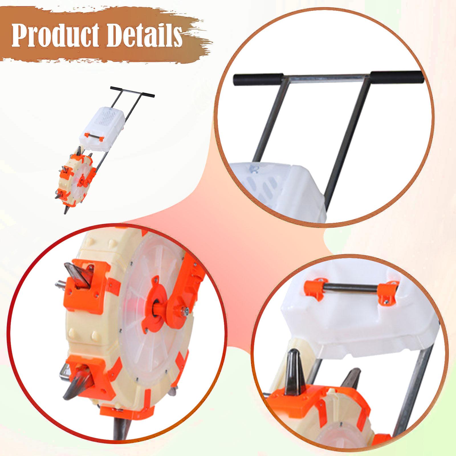Hand Push Seeder Fertilizer, C – Seed Planter recenzja i cena