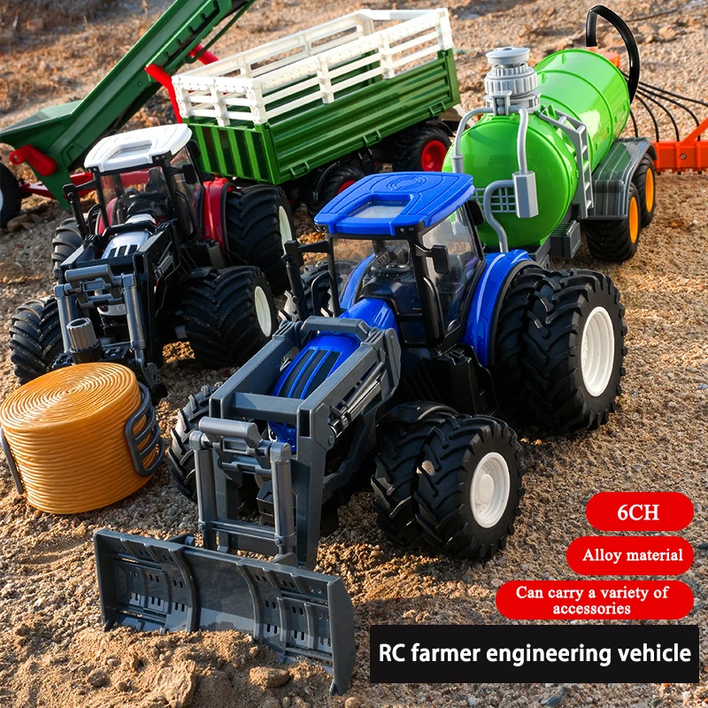 1/24 RC Tractor Trailer Truck  – Agriculture Farming For Kids recenzja i cena