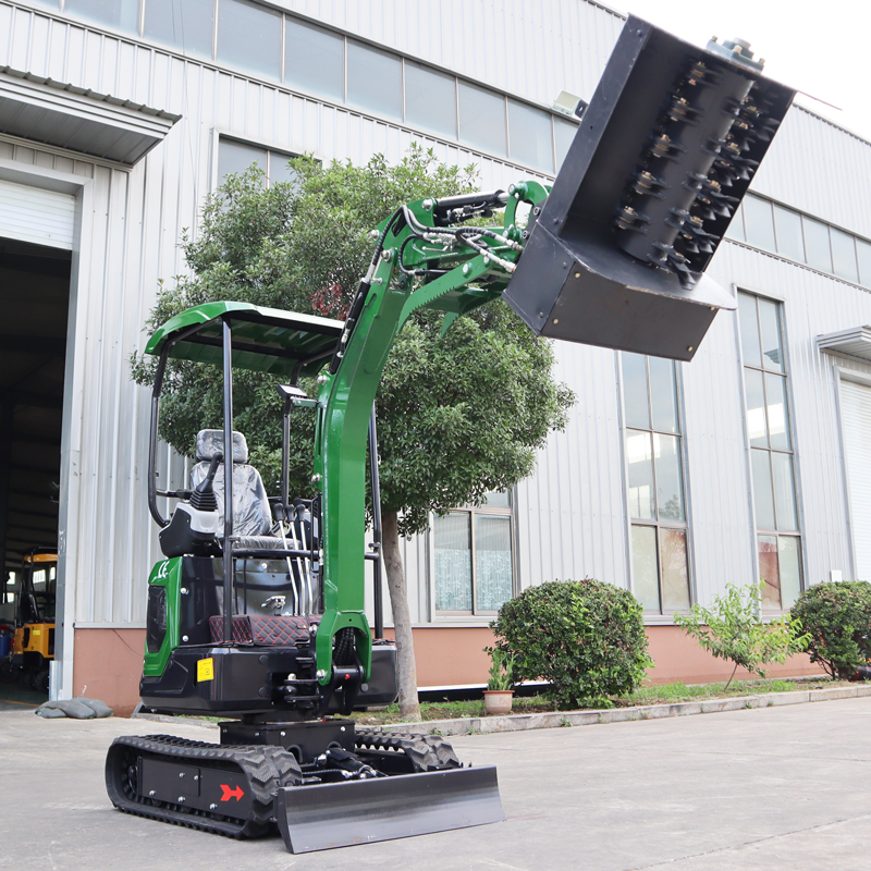 Mini Excavator Hydraulic Crawl – Agriculture Farming Services recenzja i cena