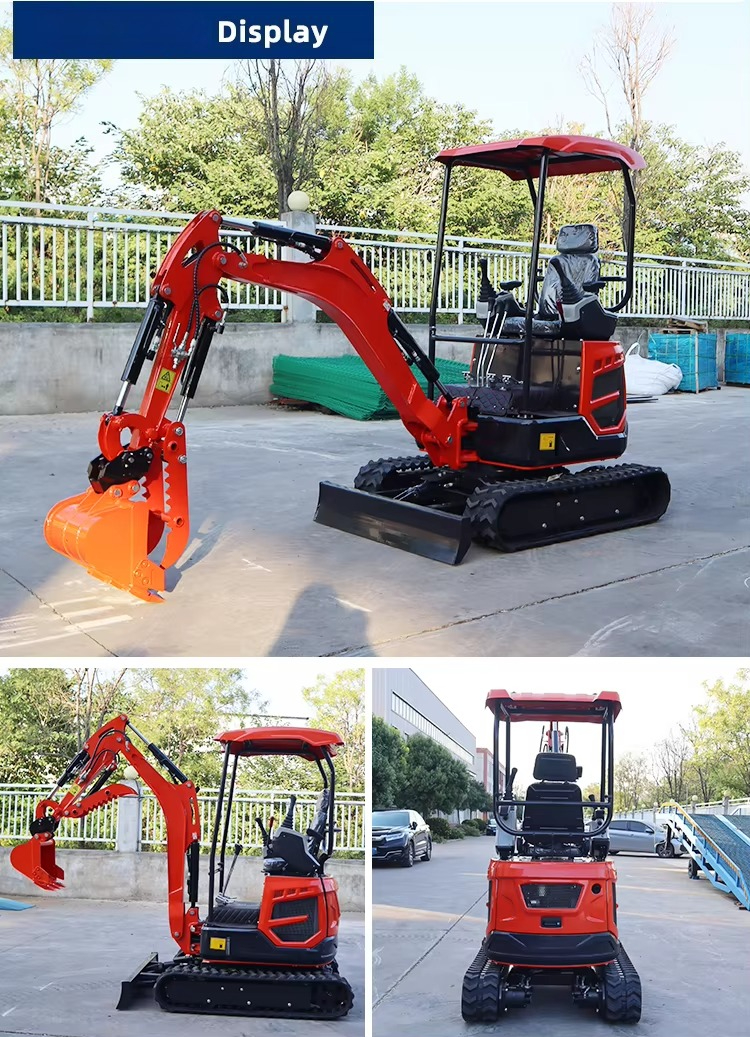 Mini Excavator Hydraulic Crawl – Agriculture Farming Services recenzja i cena