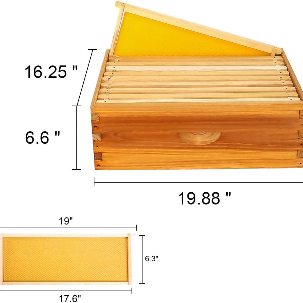 Langstroth Beehive Kit: 10 Wax – Beehive Frame Wax recenzja i cena