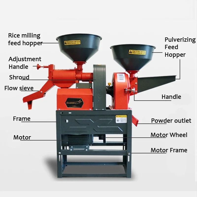 Farm Rice Husk Grinding Mill M – Agriculture Farming Rice recenzja i cena